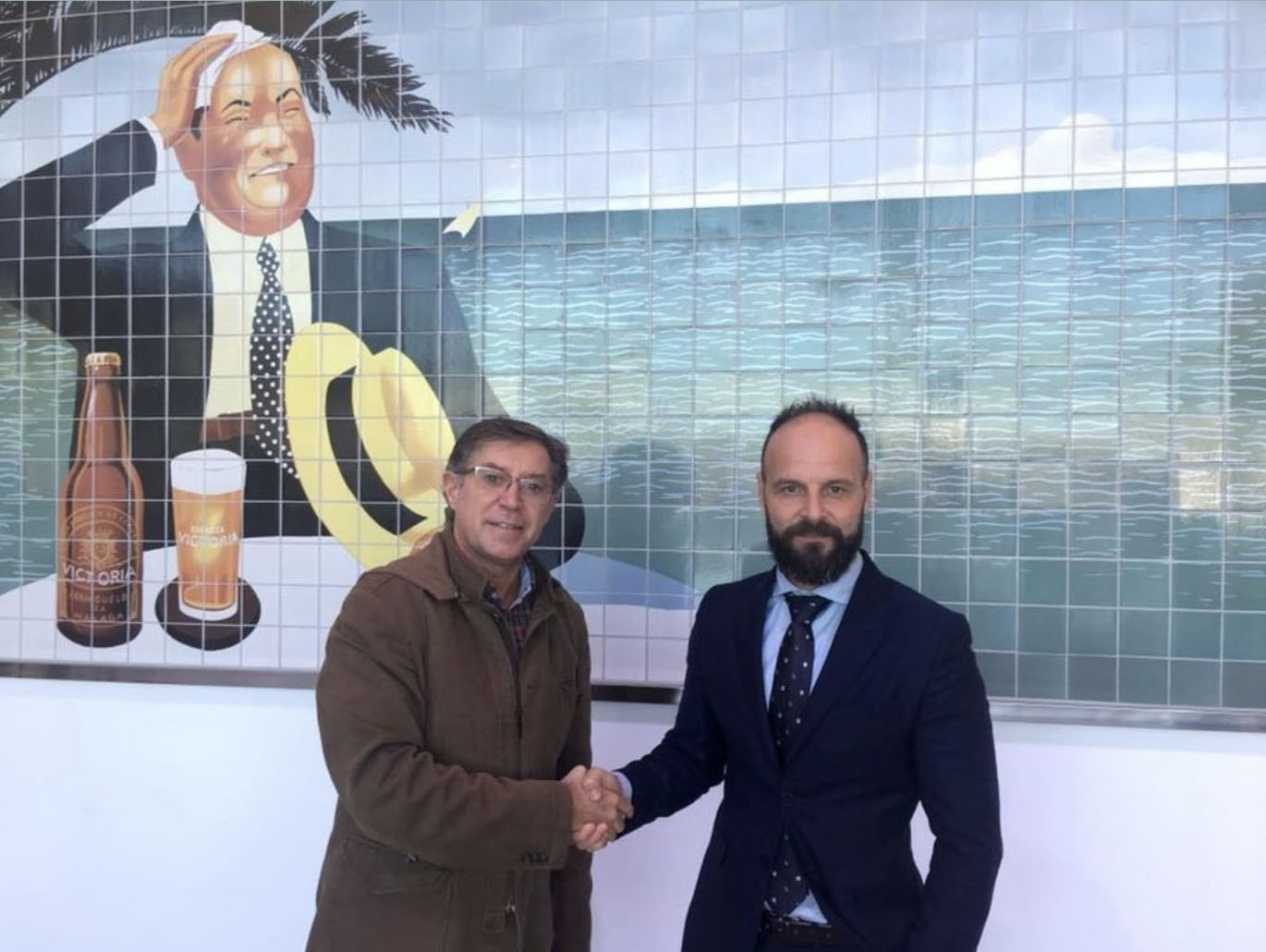 Cerveza Victoria se une como patrocinador al proyecto de la Asociación de Periodistas Deportivos de Málaga