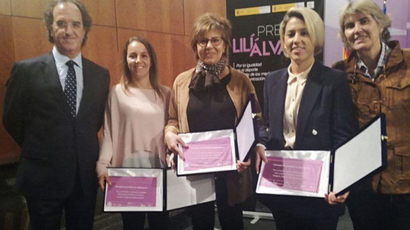 La periodista malagueña Laura Pérez, Premio Lili Álvarez