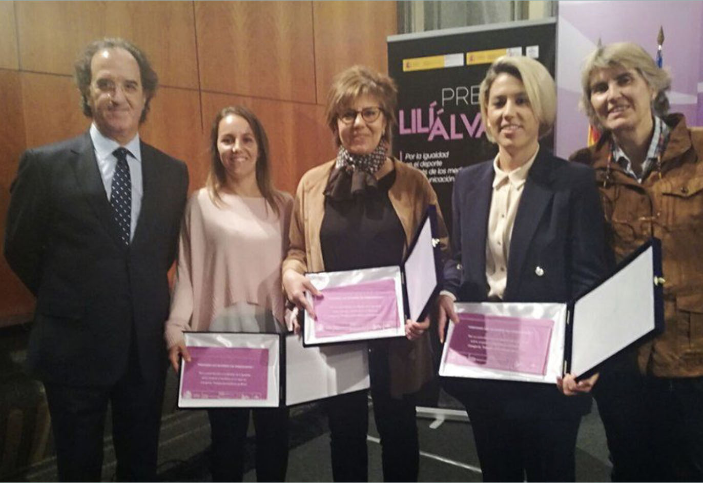 La periodista malagueña Laura Pérez, Premio Lili Álvarez