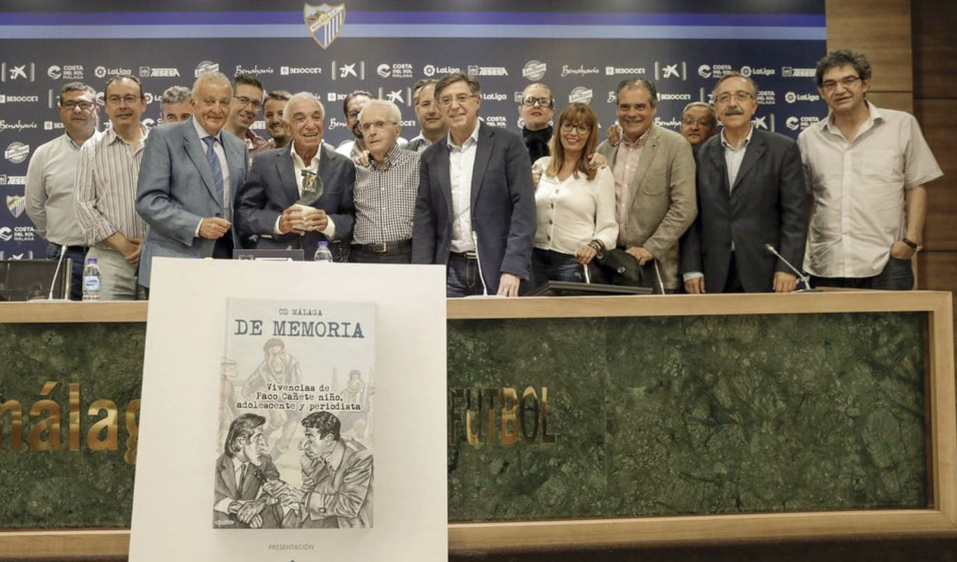 El periodista malagueño Paco Cañete, Trofeo Leyenda de la Asociación Española de la Prensa Deportiva