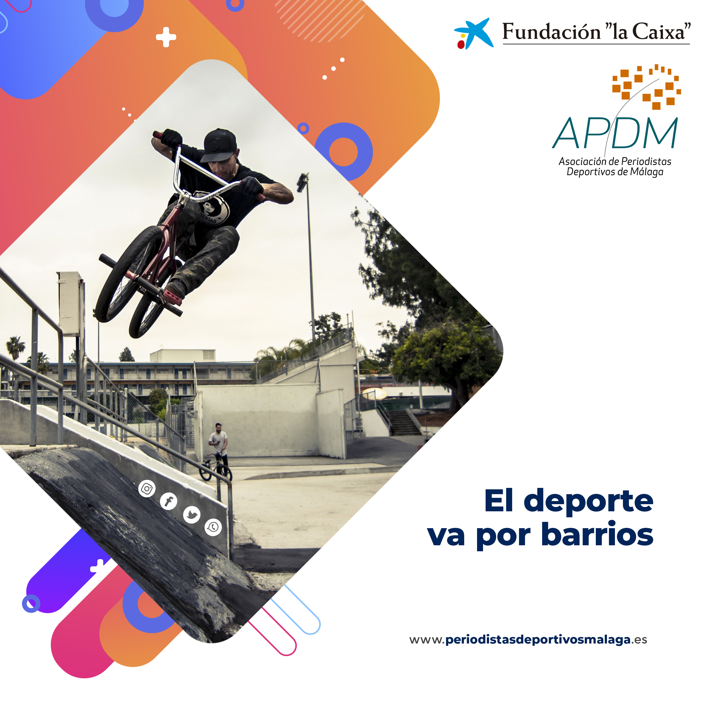 La APDM y la Fundación «la Caixa» ponen en marcha el proyecto social ‘El deporte va por barrios’