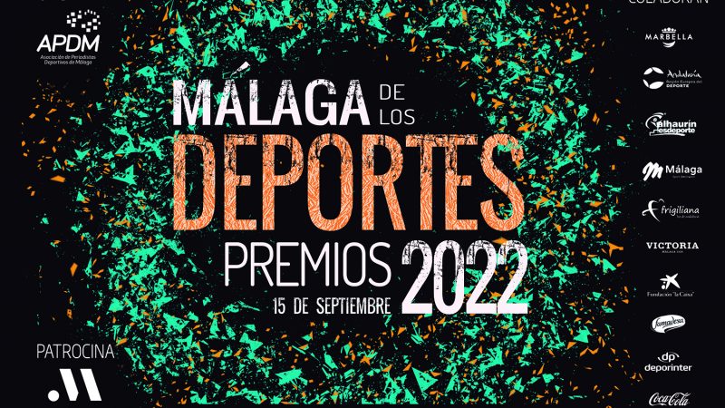 Cartel Premios Málaga de los Deportes.