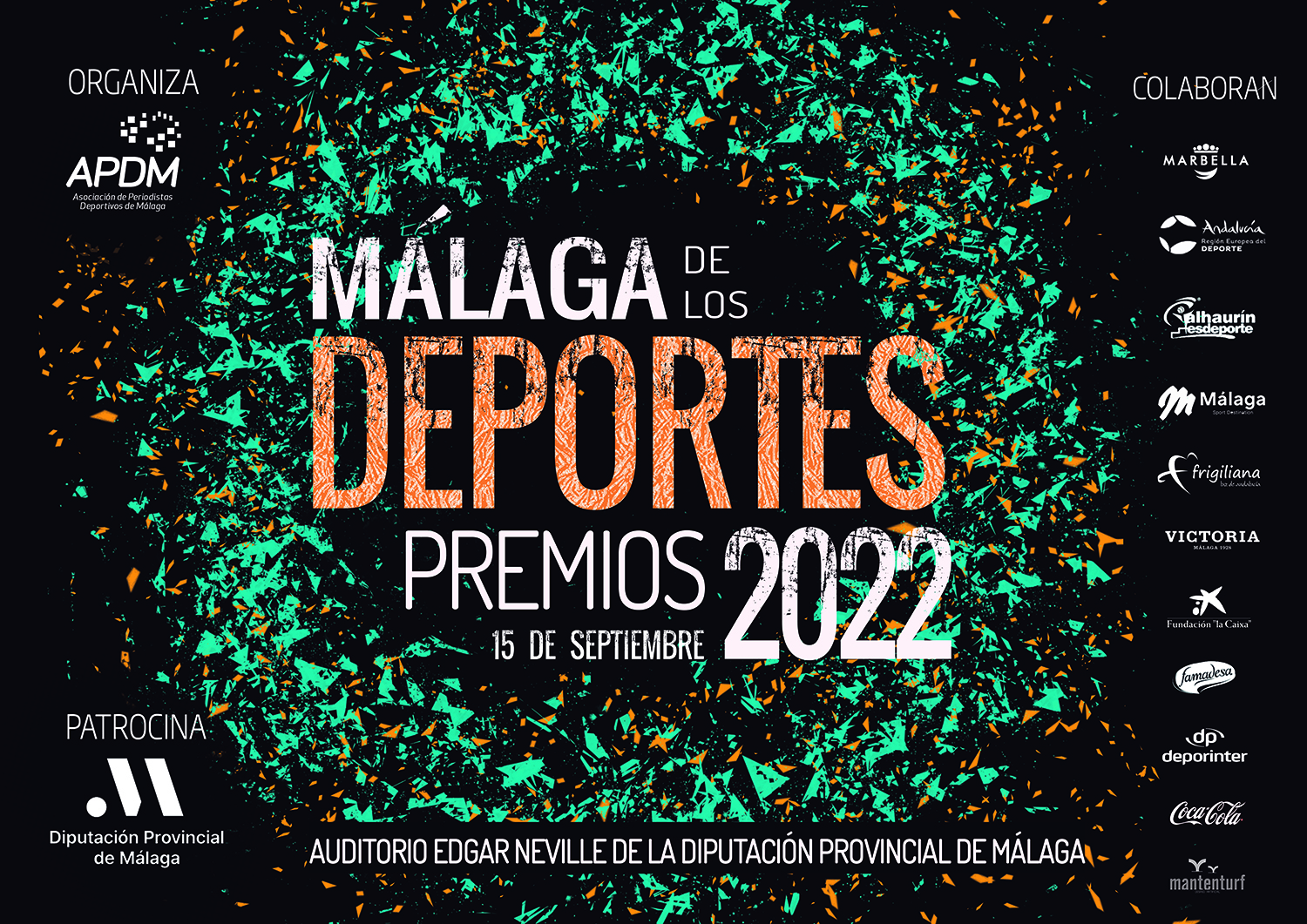 María Torres y Damián Quintero, Malagueños del Año en los Premios Málaga de los Deportes 2022