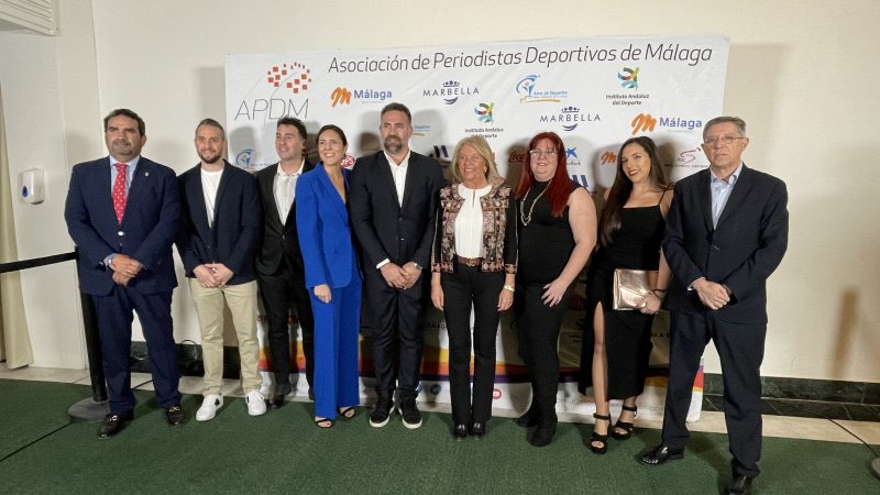 La APDM y el Ayuntamiento de Marbella entregan los galardones del II Premio Periodismo Deportivo Ciudad de Marbella