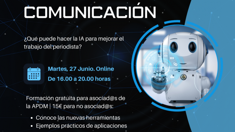 Curso Inteligencia Artificial en Comunicación.