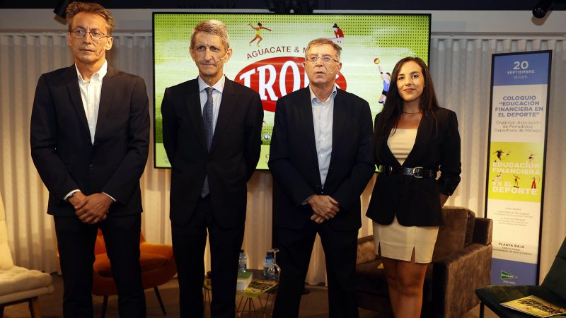 Arranca en Málaga el proyecto “Educación Financiera en el Deporte”, impulsado por Edufinet y la Asociación de Periodistas Deportivos de Málaga