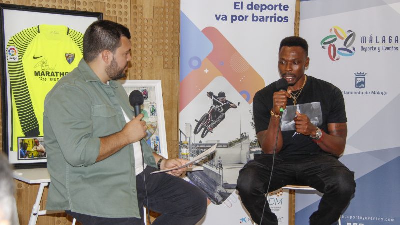 Borja Gutiérrez y Carlos Kameni. Fuente: APDM