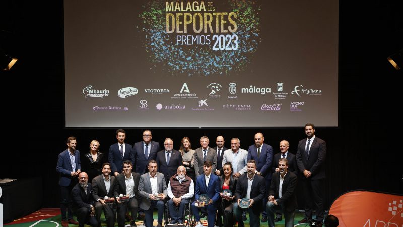 Premiados Málaga de los Deportes 2023.