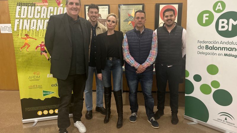 La familia del balonmano malagueño, protagonista de la 4º sesión de Edufinet