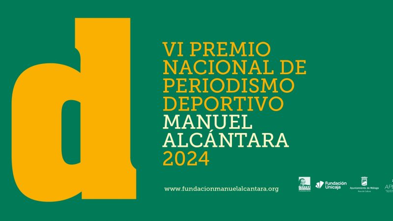 Abierta la convocatoria del VI Premio Nacional de Periodismo Deportivo Manuel Alcántara para destacar la excelencia y el rigor en la profesión periodística