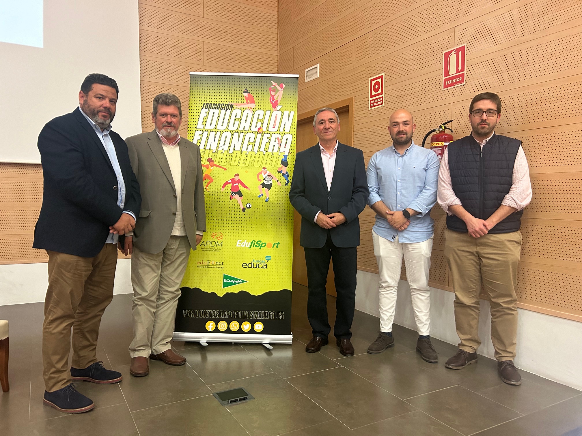 Cártama pone el punto y final a la primera edición del programa ‘Educación Financiera en el Deporte’, impulsado por Edufinet y la Asociación de Periodistas Deportivos de Málaga