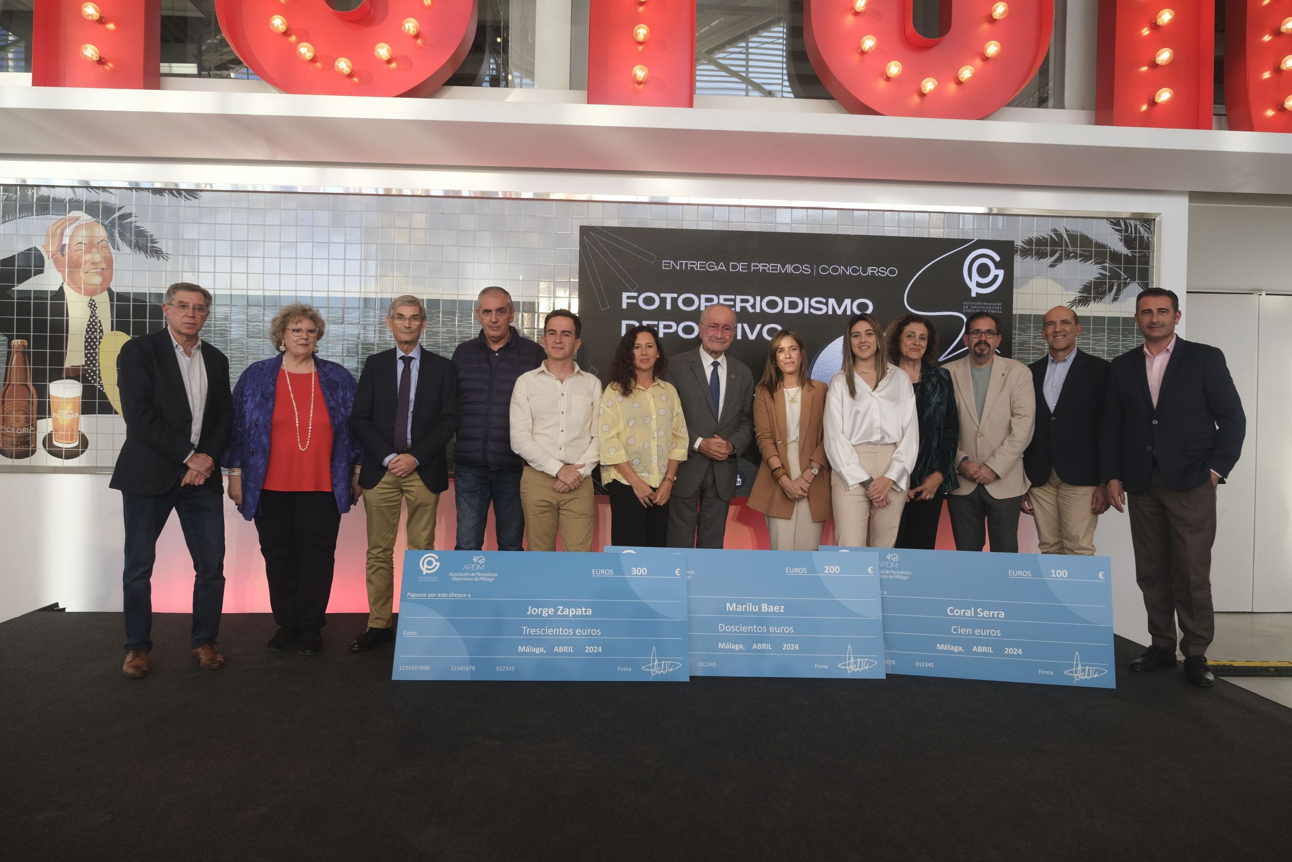 Jorge Zapata gana el I Premio de Fotoperiodismo Deportivo ‘Málaga en el Objetivo’