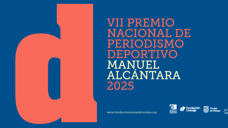 La Fundación Manuel Alcántara abre la convocatoria de su VII Premio Nacional de Periodismo Deportivo