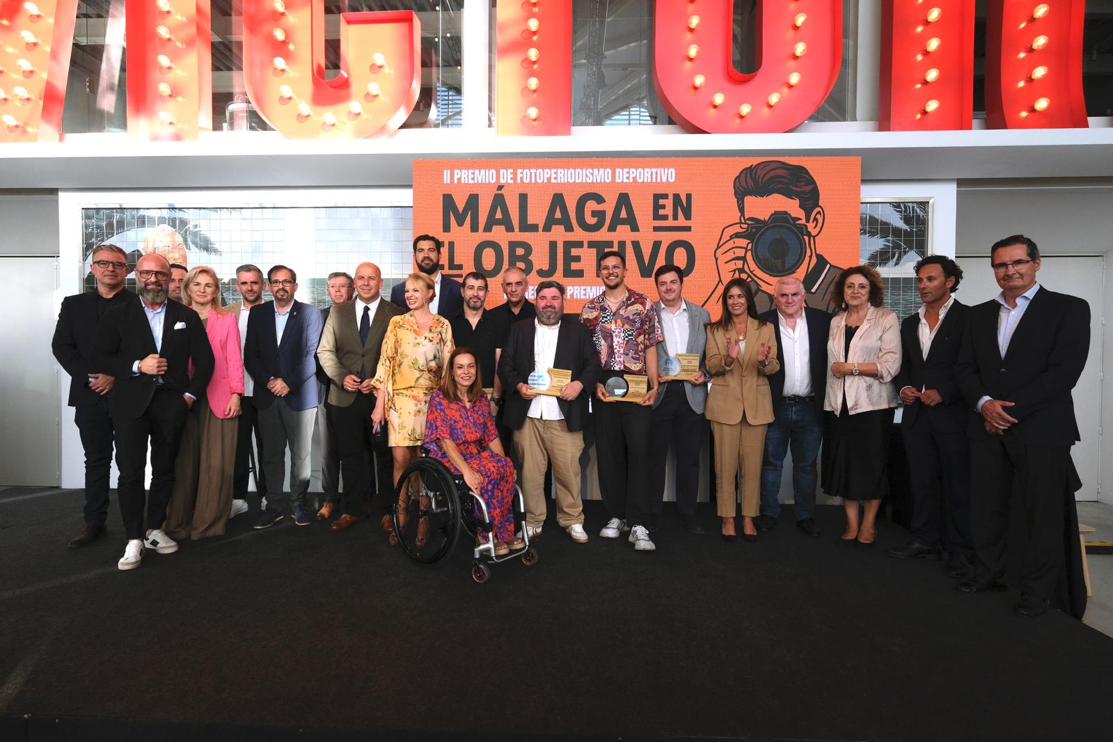 La APDM entrega los cuatro galardones del II Premio de Fotoperiodismo Deportivo ‘Málaga en el Objetivo’