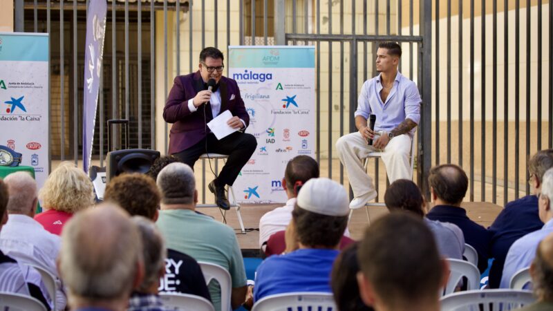 Samuel Molina, magistral en Ángeles Malagueños de la Noche:  “El boxeo fue mi refugio”