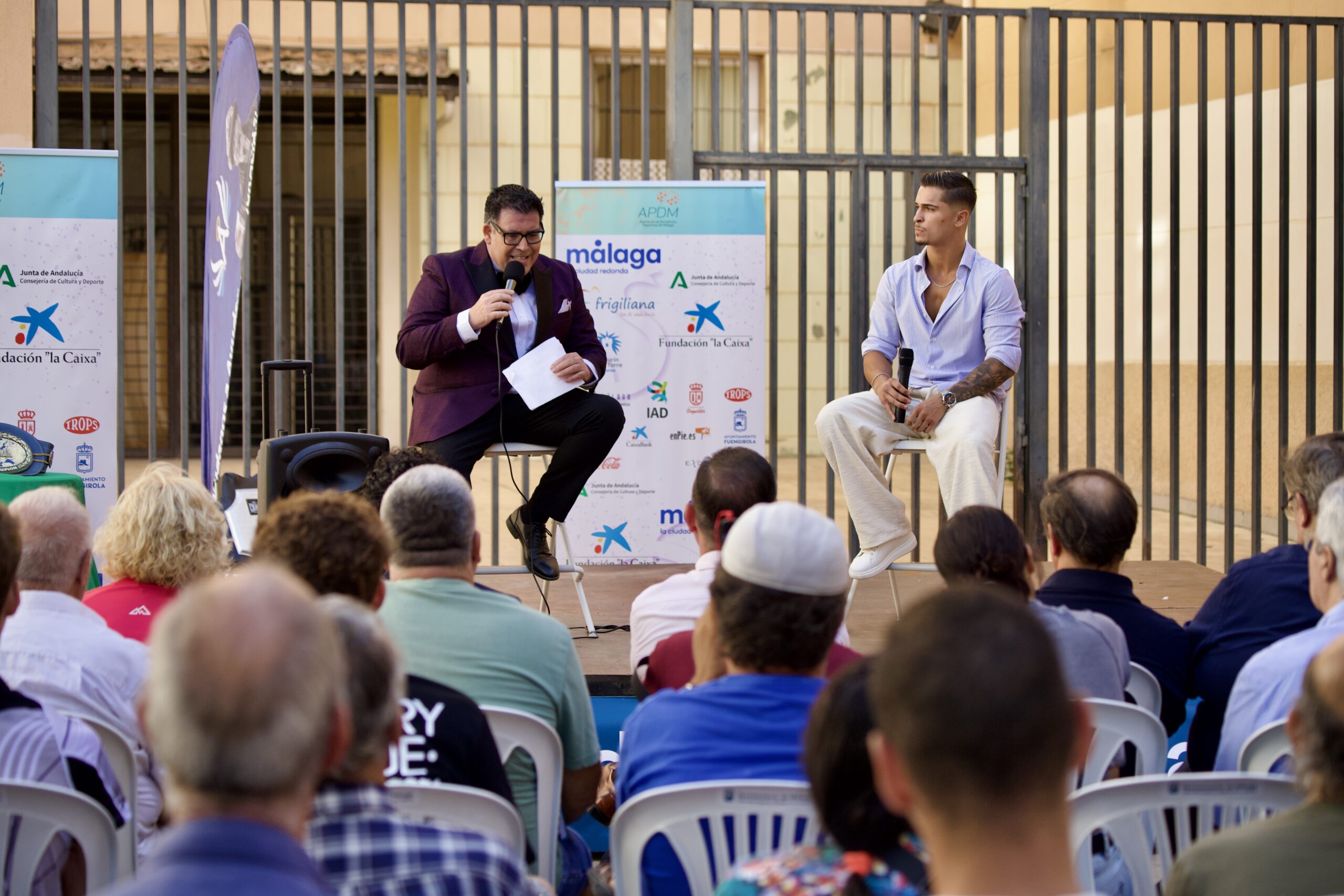 Samuel Molina, magistral en Ángeles Malagueños de la Noche:  “El boxeo fue mi refugio”