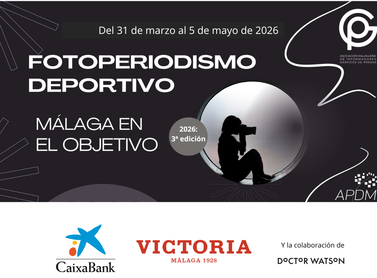 La APDM y AMIGP convocan el III Premio de Fotoperiodismo Deportivo ‘Málaga en el objetivo’