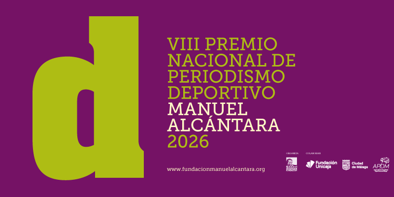 La Fundación Manuel Alcántara convoca su VIII Premio Nacional de Periodismo Deportivo