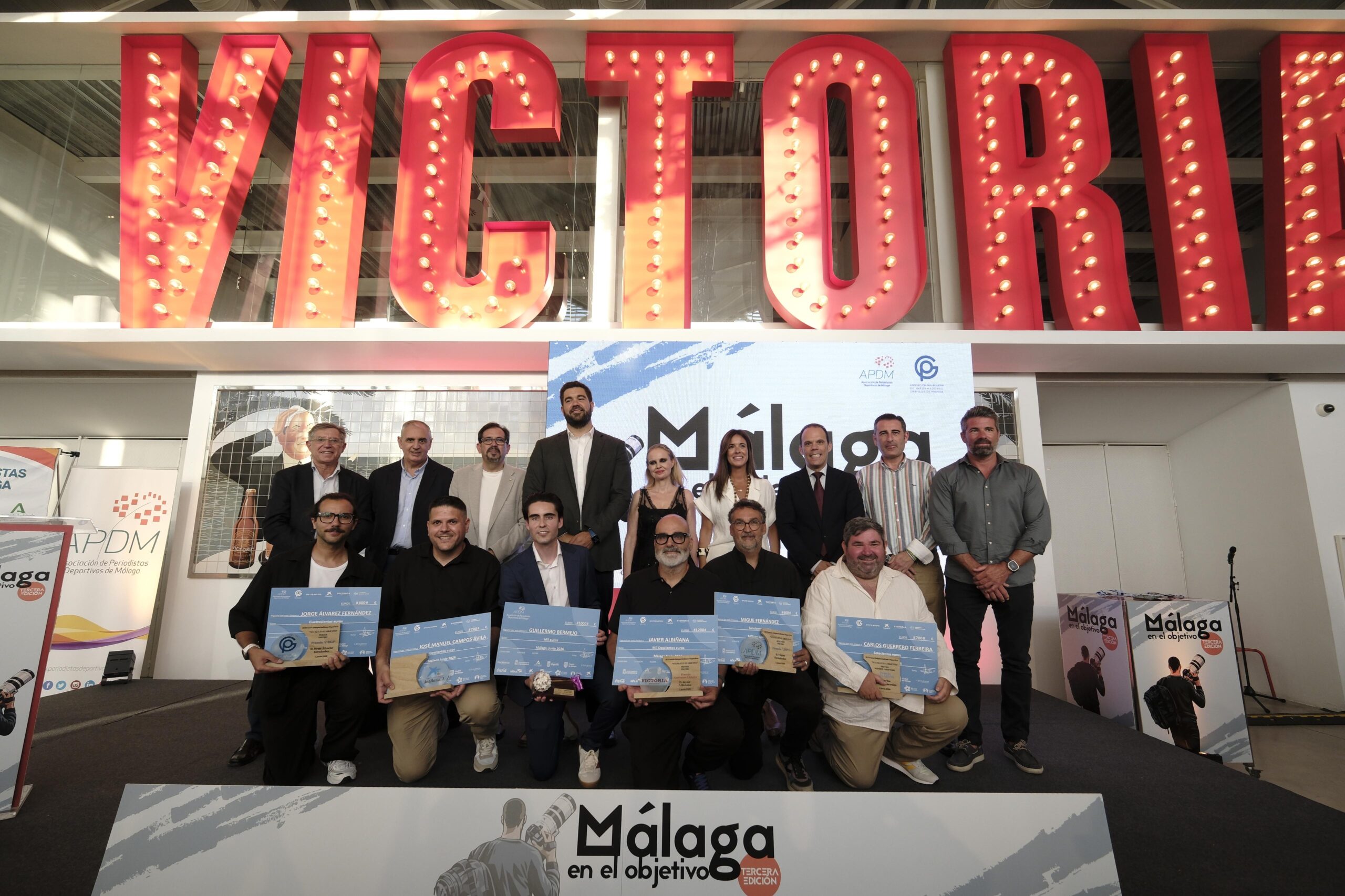 El deporte malagueño rinde tributo al fotoperiodismo en los III premios ‘Málaga en el Objetivo’