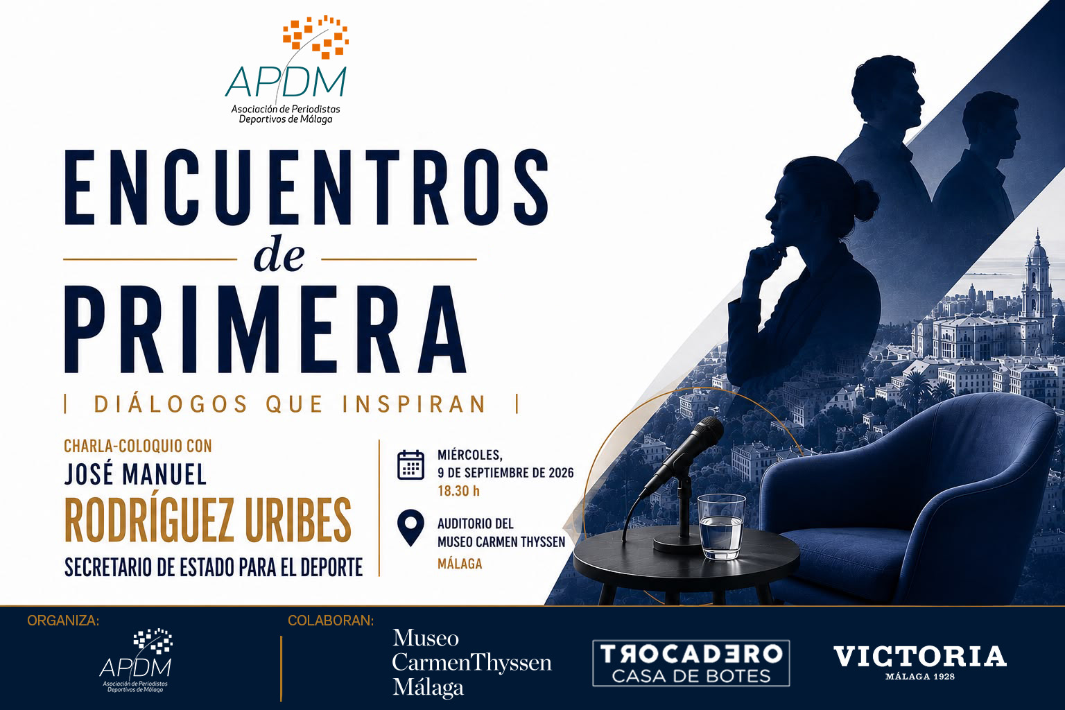 «Encuentros de Primera» con José Manuel Rodríguez Uribes